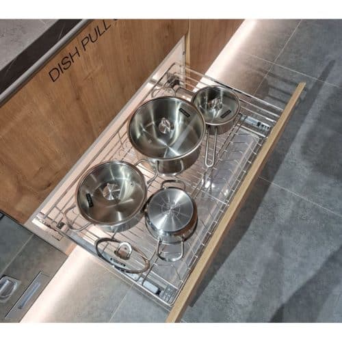 Bộ rổ xoong nồi CAPPELLA Cucina 549.08.226 mạ chrome 5 Ảnh thực tế bộ rổ xoong nồi CAPPELLA Cucina 549.08.226 mạ chrome