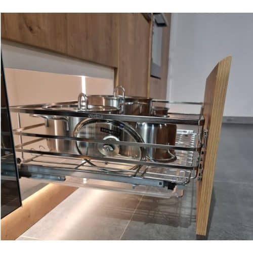 Bộ rổ xoong nồi CAPPELLA Cucina 549.08.226 mạ chrome 4 Ảnh thực tế bộ rổ xoong nồi CAPPELLA Cucina 549.08.226 mạ chrome