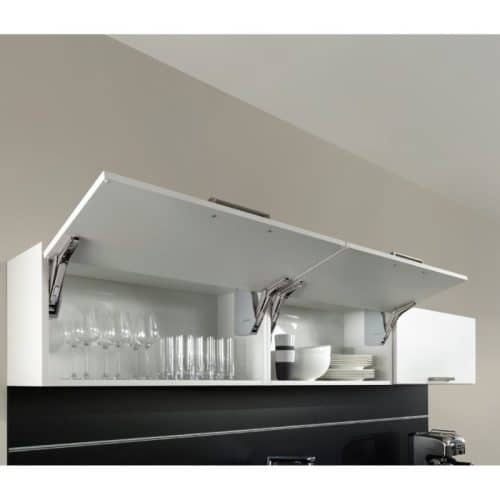 Bộ tay nâng FREE FLAP 1.7 Hafele 493.05.832 nắp xám 5 Ảnh thực tế bộ tay nâng FREE UP E Hafele 372.29.707 nắp trắng