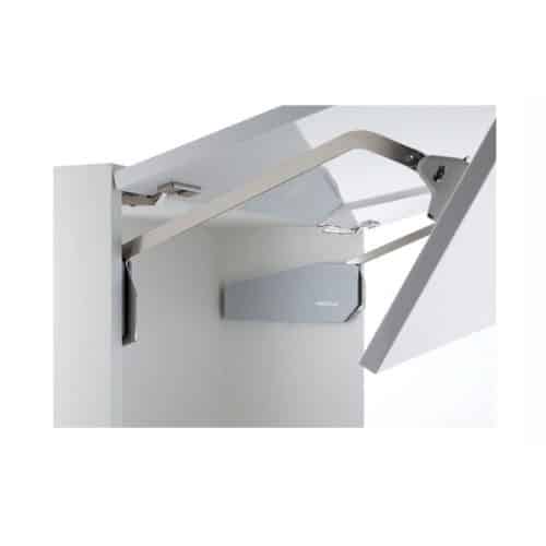 Ảnh thực tế bộ tay nâng FREE UP E Hafele 372.29.711 nắp xám
