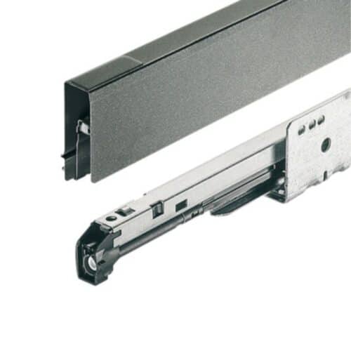 Bộ ngăn kéo Hafele 551.53.375 Matrix Box P35 16/60/500mm xám đậm 3 Bộ ngăn kéo Hafele 551.53.375 Matrix Box P35 16/60/500mm xám đậm
