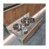Bộ rổ xoong nồi CAPPELLA Cucina 549.08.227 mạ chrome 2 Bộ rổ xoong nồi CAPPELLA Cucina 549.08.227 mạ chrome