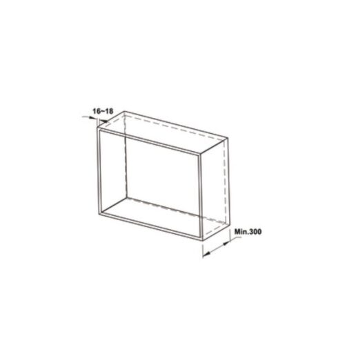 Rổ chén đĩa không khung PRESTO Cucina 544.40.028 Inox 304 6 Thiết kế của Rổ chén đĩa không khung PRESTO Cucina 544.40.028 Inox 304