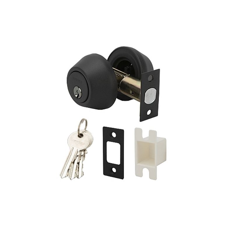 Khóa cóc 2 đầu chìa màu đen Hafele 911.83.569 Khóa cóc 2 đầu chìa màu đen Hafele 911.83.569
