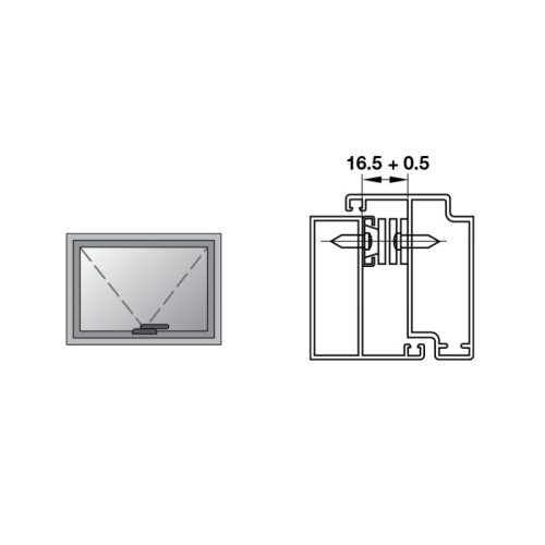 Bản lề chữ A cửa nhôm 36kg Hafele 972.05.213 3 Kích thước bản lề chữ A cửa nhôm 36kg Hafele 972.05.213