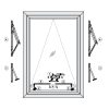 Phụ kiện cửa sổ mở hất ra ngoài nhôm Xingfa55 Hafele WDOP112 2 Phụ kiện cửa sổ mở hất ra ngoài nhôm Xingfa55 Hafele WDOP112