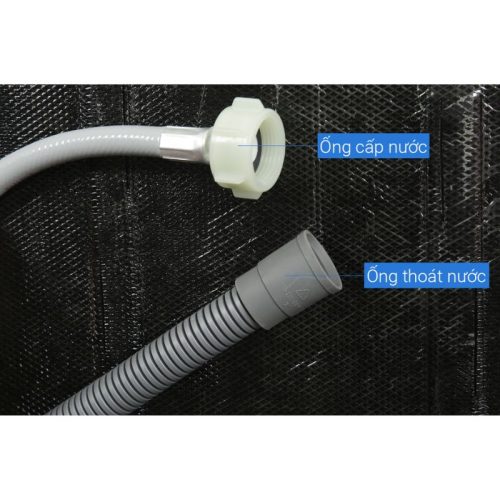 Máy rửa chén mini Hafele HDW-T5531B 538.21.350 6 Ống nước máy rửa chén mini Hafele HDW-T5531B 538.21.350